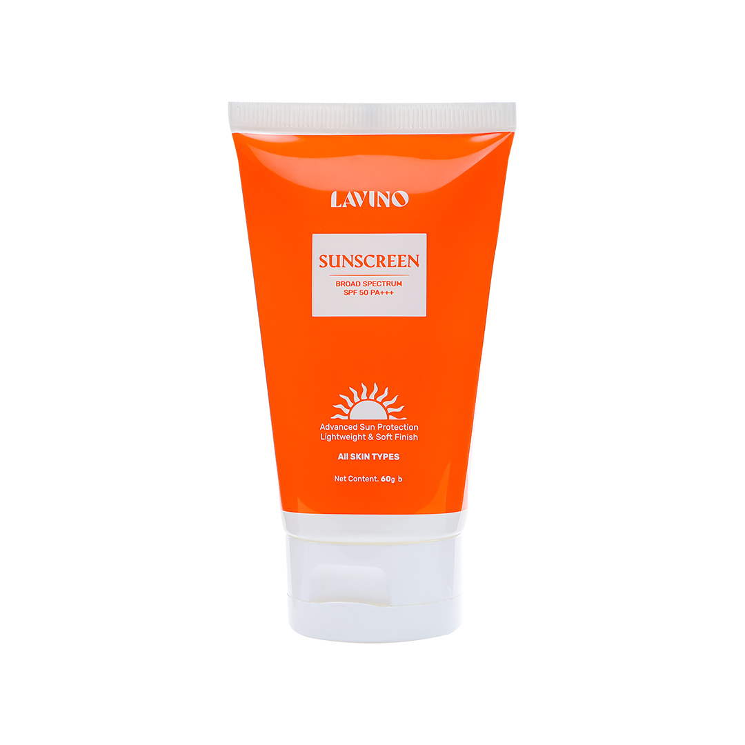 Lavino Sunscreen Broad Spectrum SPF 50 PA+++ (60ml)